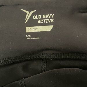 OLD NAVY 2 pair workout stretch pants. Size large. Both for $8